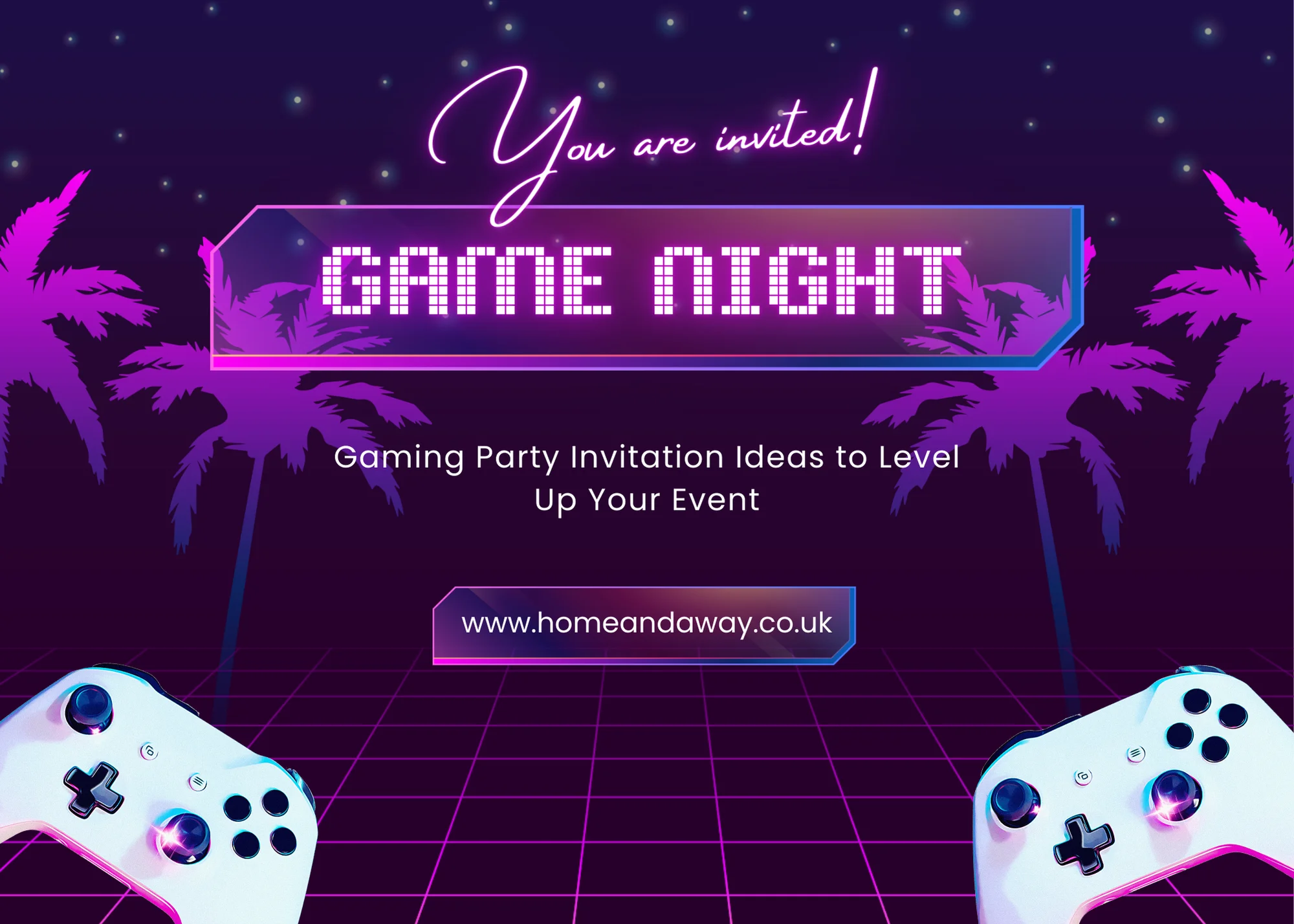gaming-party-invitation