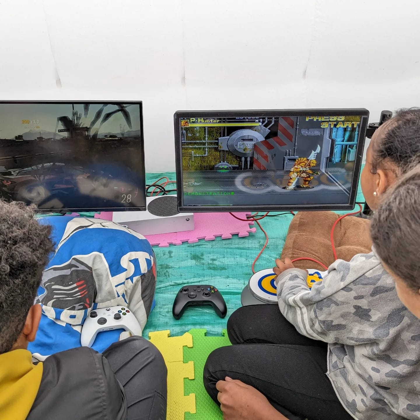 garden-gaming-birthday-party