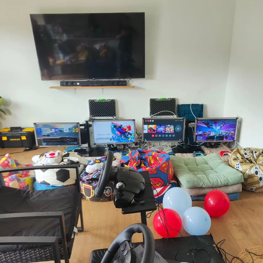 Guests enjoying a hosted gaming event in Central London