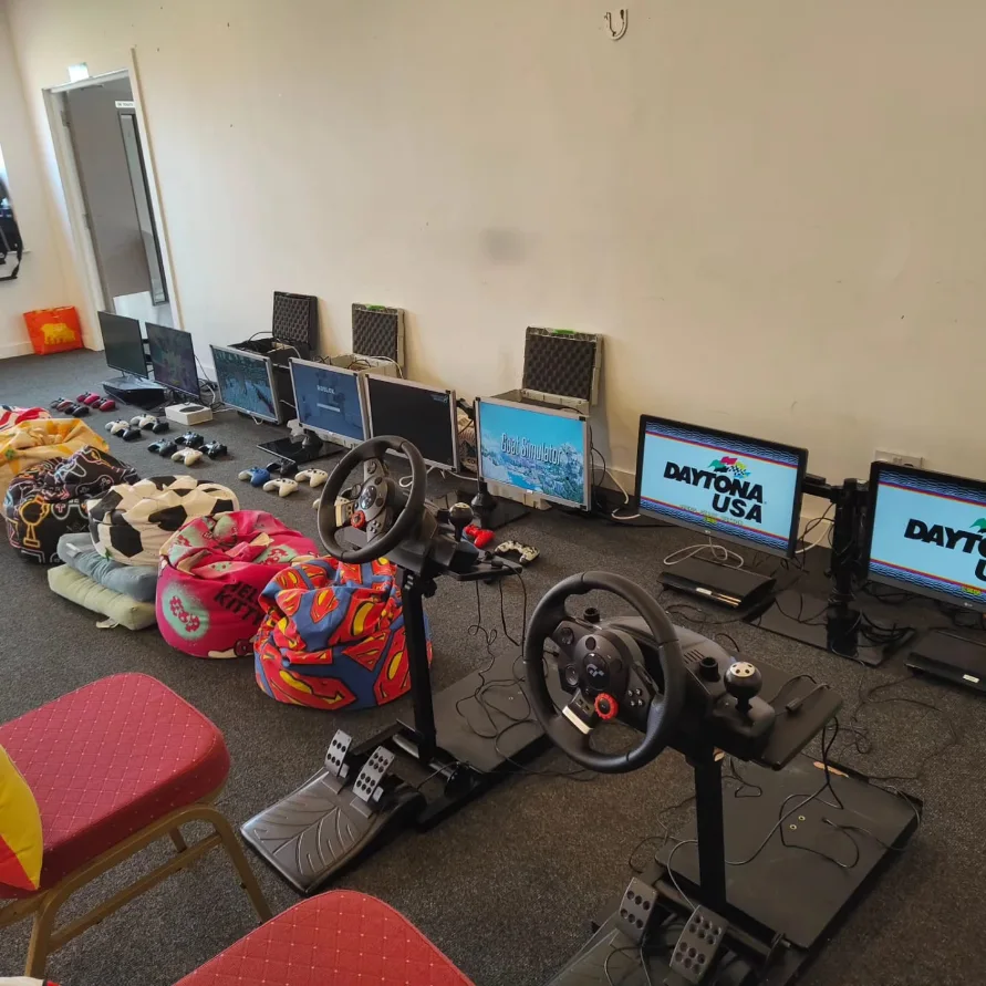 Hosted gaming event in South West London